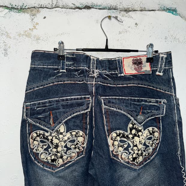 Laguna beach 데미지 데님팬츠