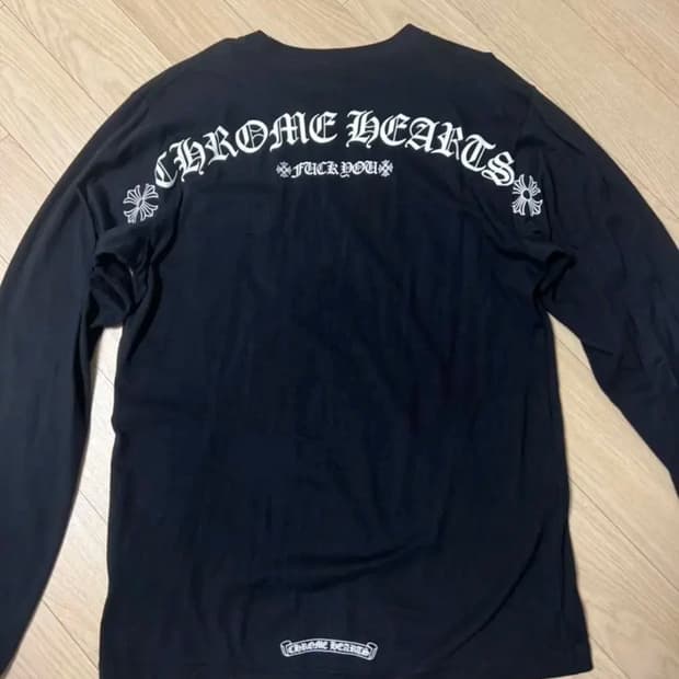 [M] 크롬하츠 롱슬리브 블랙