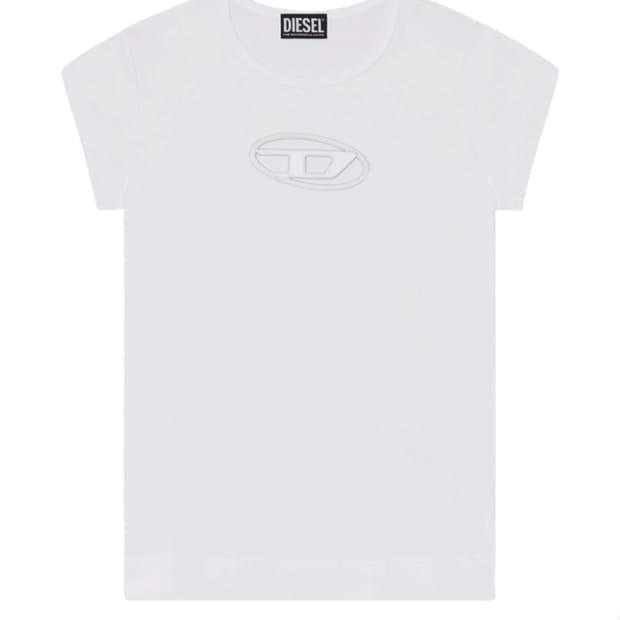 디젤 피카부 로고 티셔츠