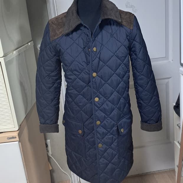 폴로랄프로렌 네이비 퀼팅 자켓 L (12-14세)44~날씬55 상태상급