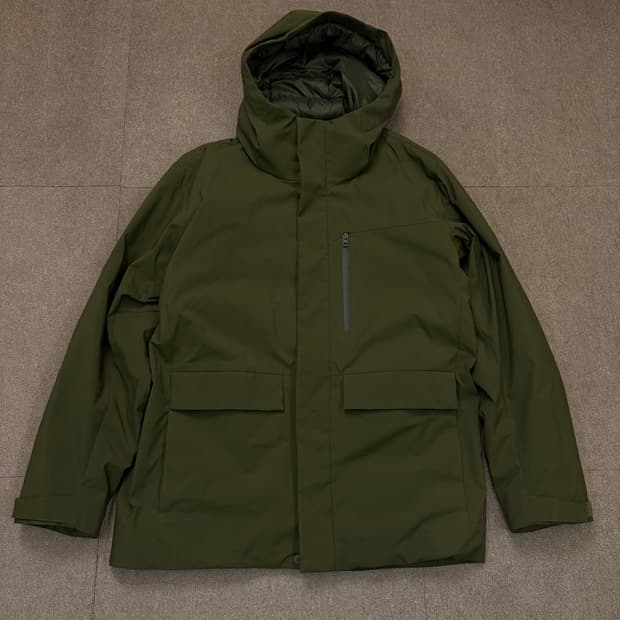 uniqlo 유니클로 하이브리드 다운 파카 L 