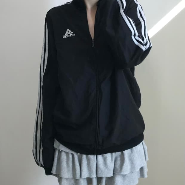 아디다스 사이드라인 바람막이