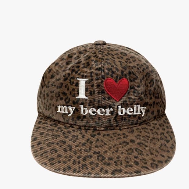 마스컴퍼니 love my belly 모자 레오파드