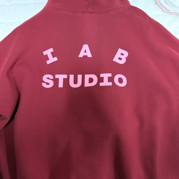 아이앱 라즈베리 후드티 xl