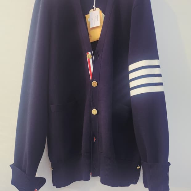 톰브라운 밀라노 스티치 가디건4사이즈