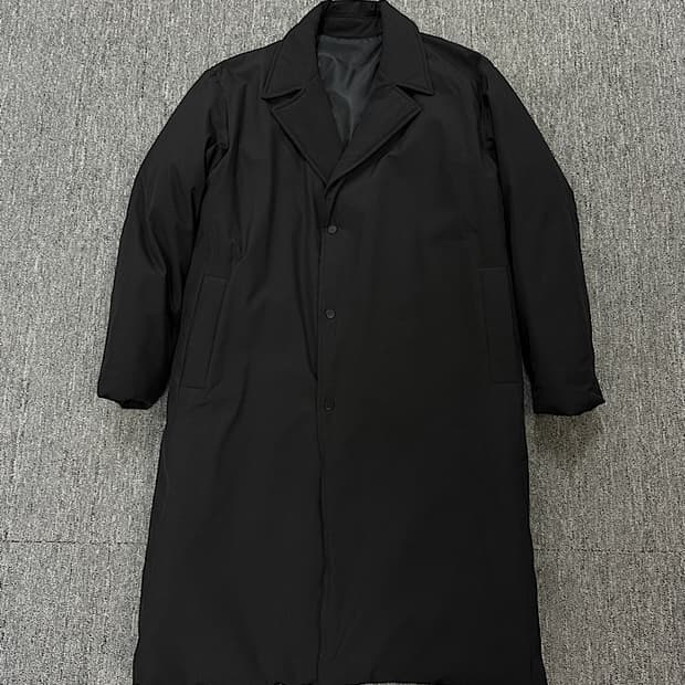 스파오 오리털 패딩 코트 