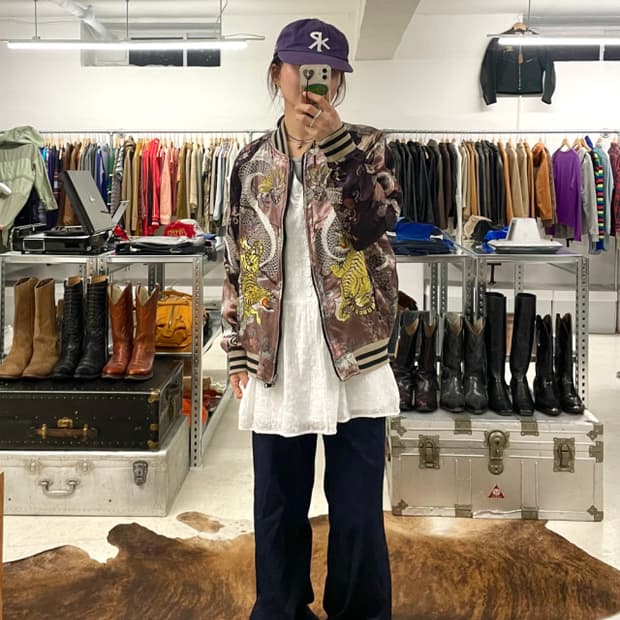 VTG reversible skajan 일본 빈티지 스카잔