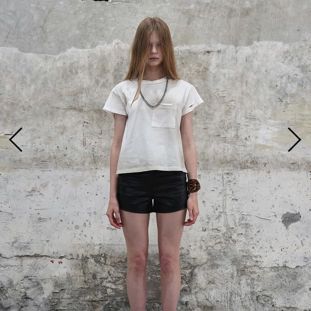 데어드 STAIN BURN T-SHIRT