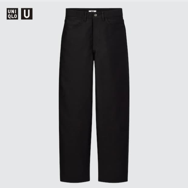 27 유니클로U 라운드진 블랙