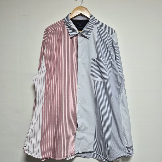 타미힐피거Tommy 옥스포드 스트라이프 셔츠 2XL - S388
