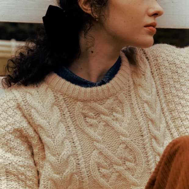 시엔느 old father sweater cream/s