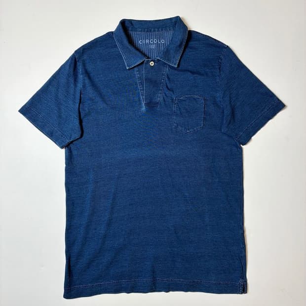 치르콜로 Circolo 1901피그먼트 다잉반팔 카라 티셔츠 PN9189