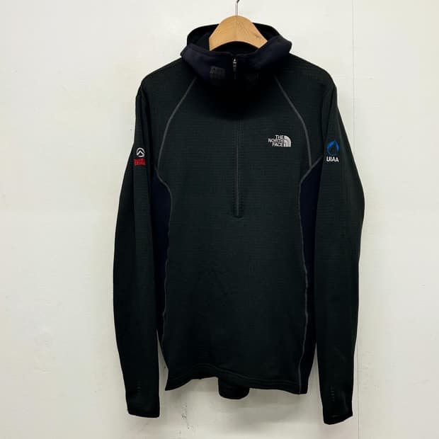 노스페이스 UIAA 플리스 하프집업 후디