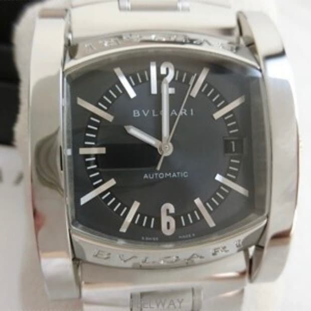 불가리 아시오마 AA44S 44mm 남성용 오토메틱 스틸