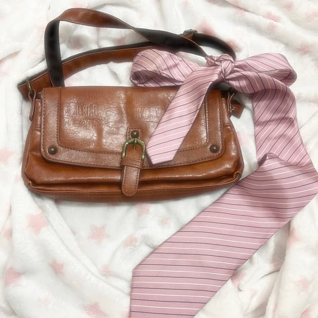 가죽 크로스백 🍪