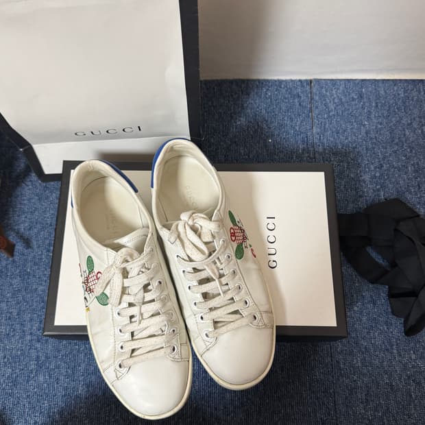 구찌 정품 에이스 테니스 스니커즈