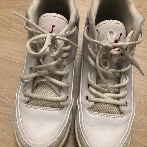 조던 에어조던 플라이트 오리진3 BG 820246-160 흰빨 화이트 2