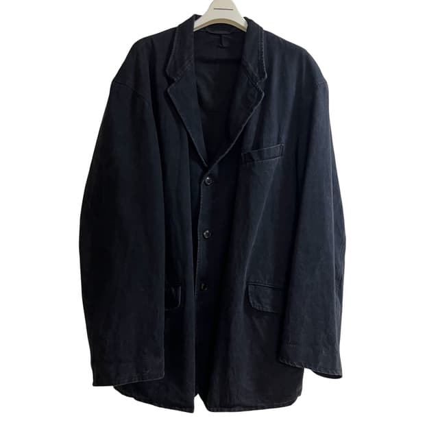 [3] comoli 코모리 블랙 드릴 자켓 블랙