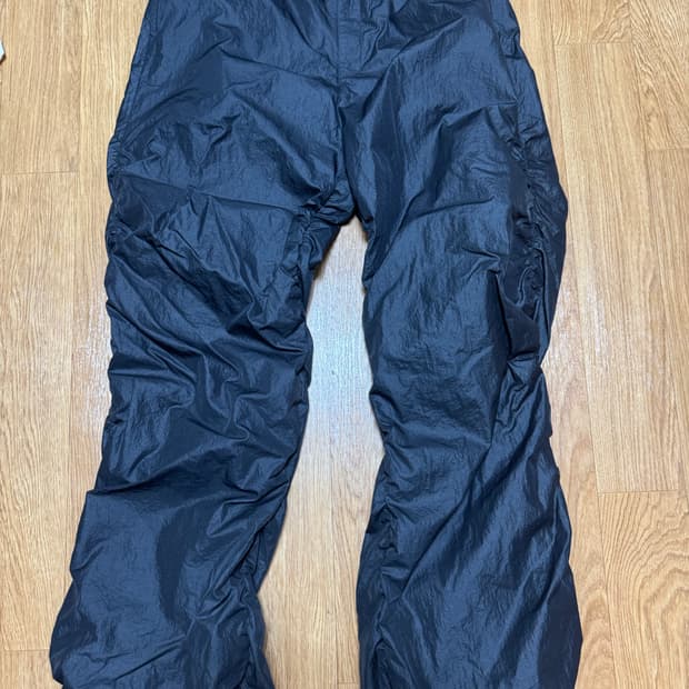 우영미 나일론 셔링 팬츠 50