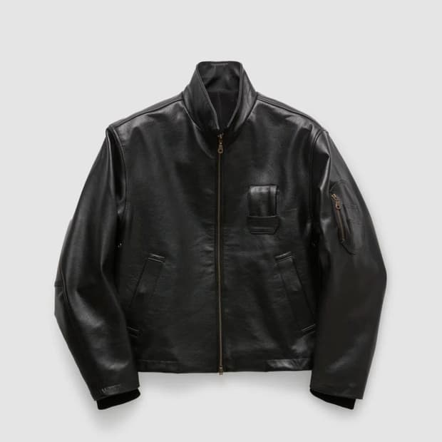 쿠어 파일럿 레더자켓 25fw