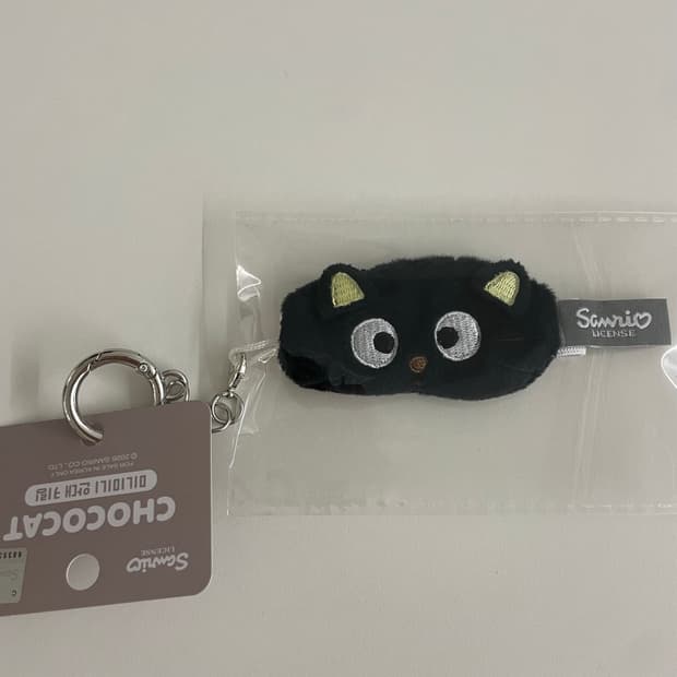 산리오 초코캣 안대 키링
