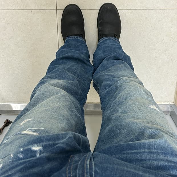 폴로 디스트로이드 워싱진 (매장 구매)