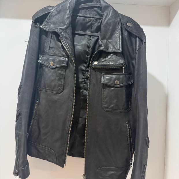 빈티지 레더자켓