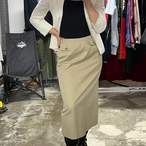Burberry 버버리 롱 스커트
