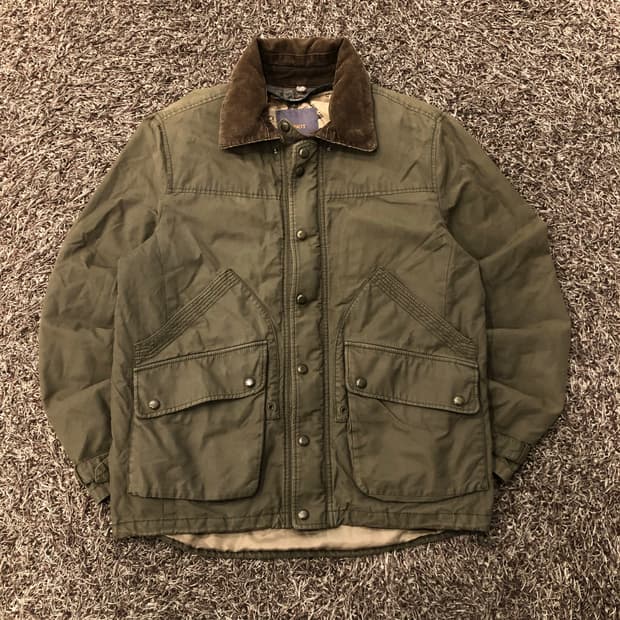 TNGT 코듀로이 카라 헌팅 자켓