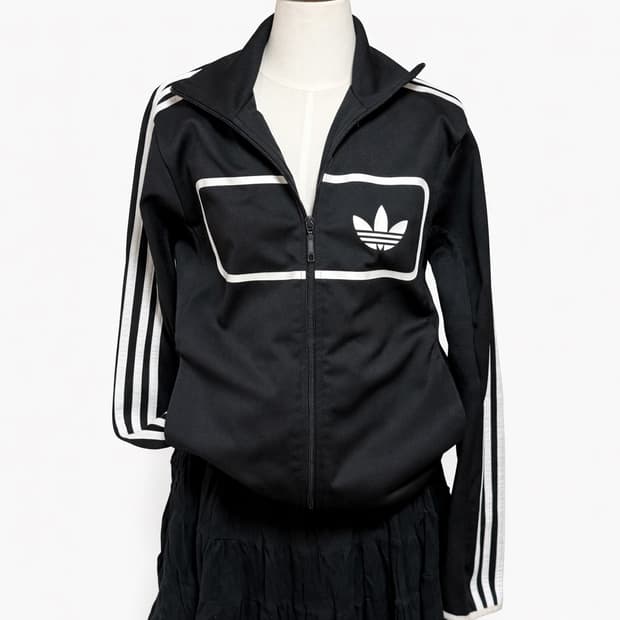 아디다스 y2k 빈티지 오리지널 삼선 트랙탑 95