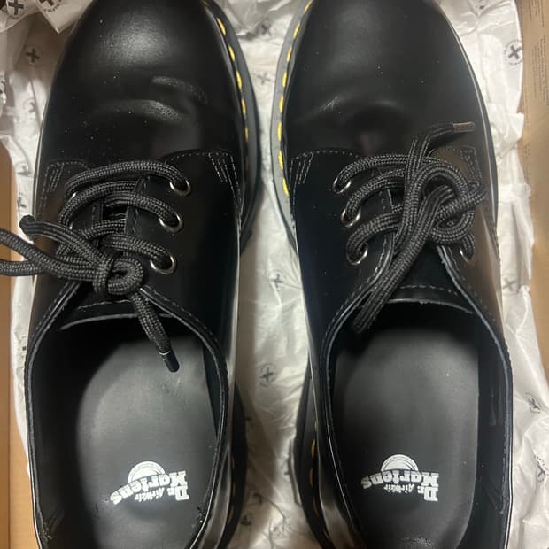 닥터마틴 닥마 우먼 1461 블랙 스무스 260