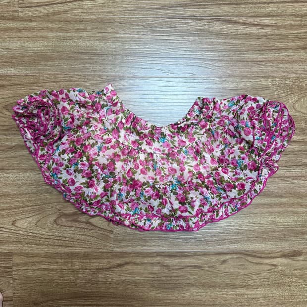 빈티지 플라워 레이스 캉캉 치마 스커트 리즈리사깔 히메갸루 로걀 라떼 모