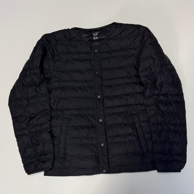 유니클로 퍼프테크 경령패딩 자켓 s 블랙