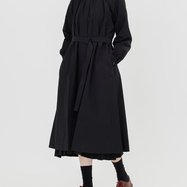 eunoia trench banding dress
