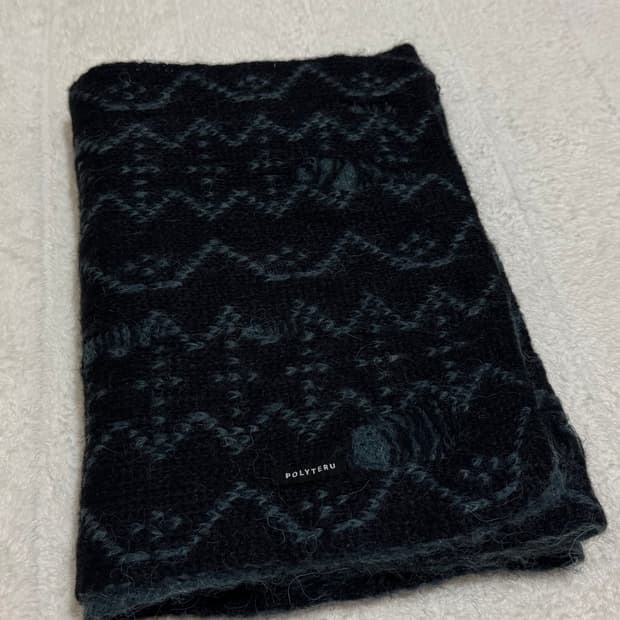 폴리테루 에스닉 패턴 머플러