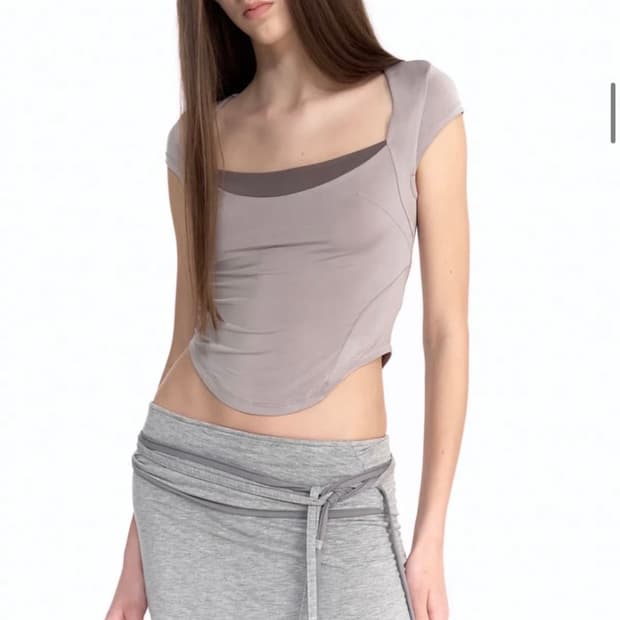 2000아카이브스 OLIVIA TOP (BEIGE)
