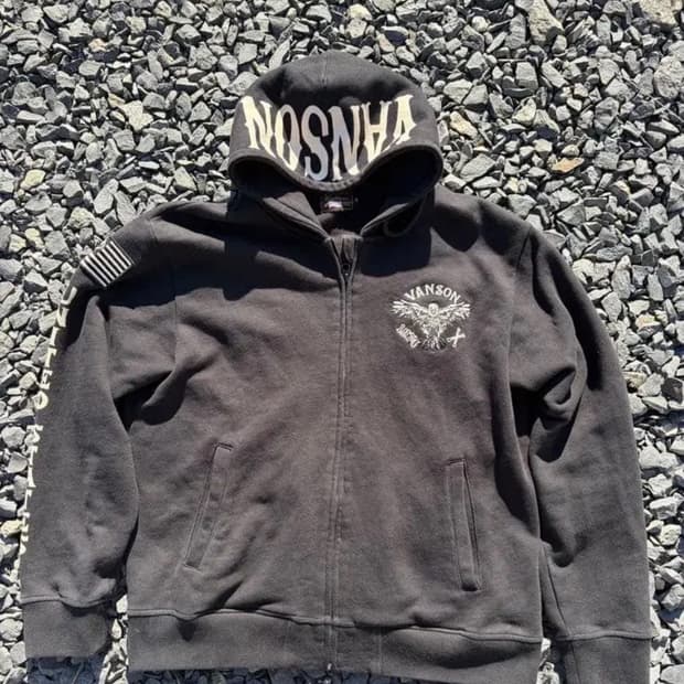 VANSON 후드집업