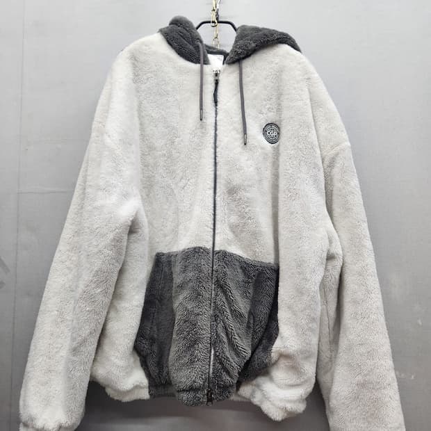 코드그라피 후리스 투워이 퀄팅 안감 후드집업 L(3XL)