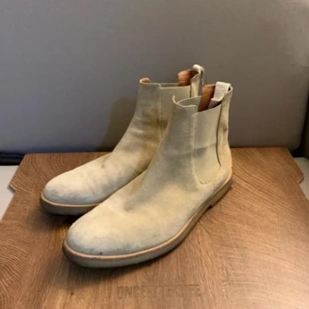 커먼프로젝트 스웨이드 첼시부츠 탄컬러 40