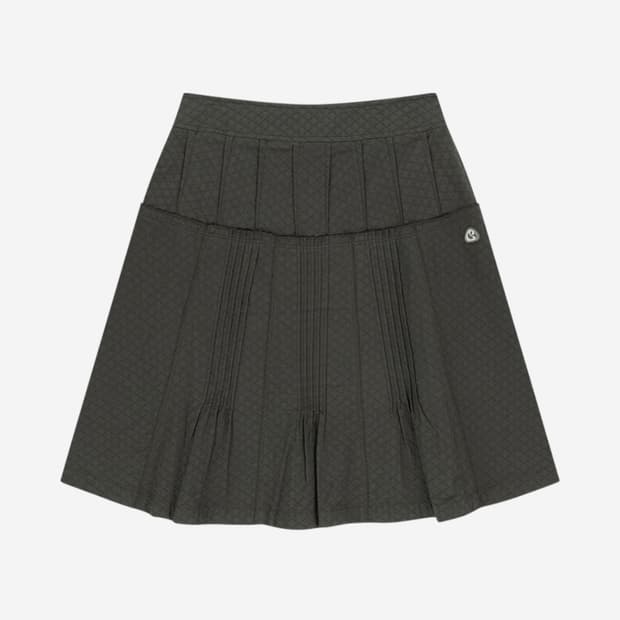 코이세이오 COYSEIO Flower Pintuck Skirt