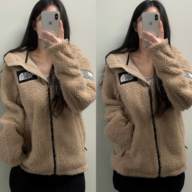 노스페이스 후리스 