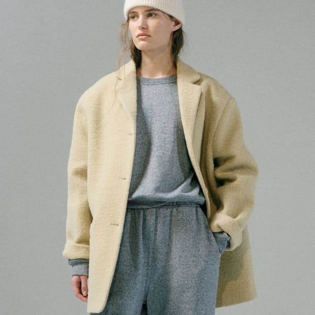 샵레터 letter 테디 부클 코트