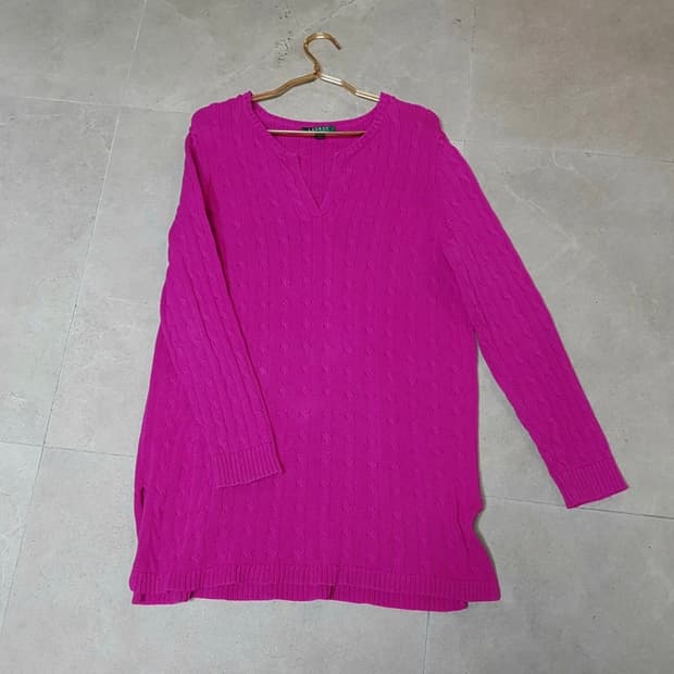 정품 랄프로렌 폴로 L 니트 승웨터