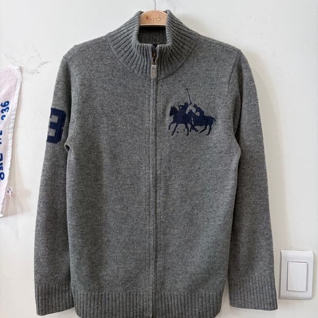 298. 폴로 빅포니 니트집업