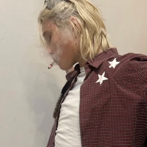 지방시 스타 타탄 체크셔츠