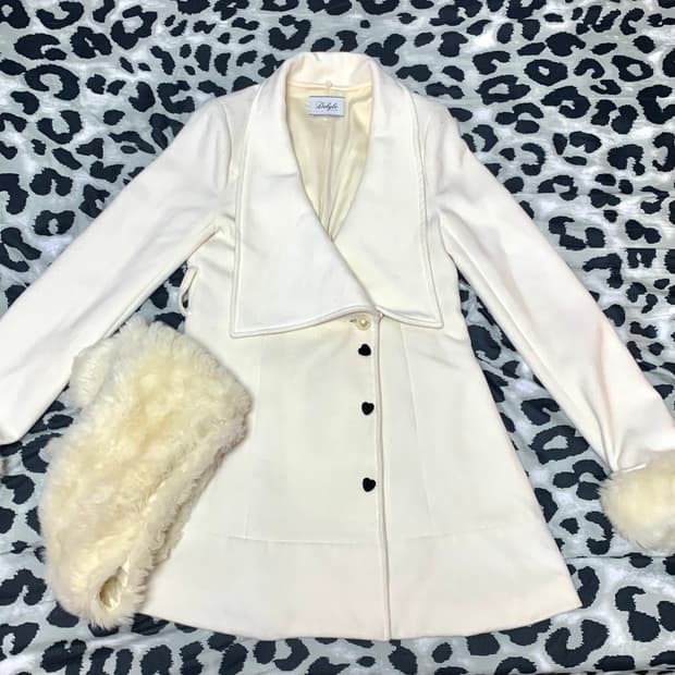 Delyle noir 달천깔 갸루 로걀 히메갸루 라떼갸루 퍼 코트