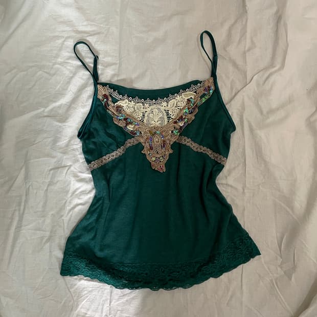 빈티지레이스 비즈슬립