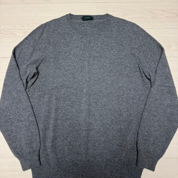 슬로웨어 자노네 남성 캐시미어 니트 48 사이즈 (1회 착용 제품)