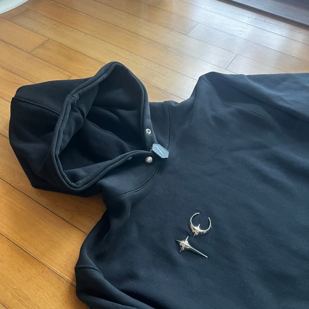 떠그클럽 아머 후드티 블랙 