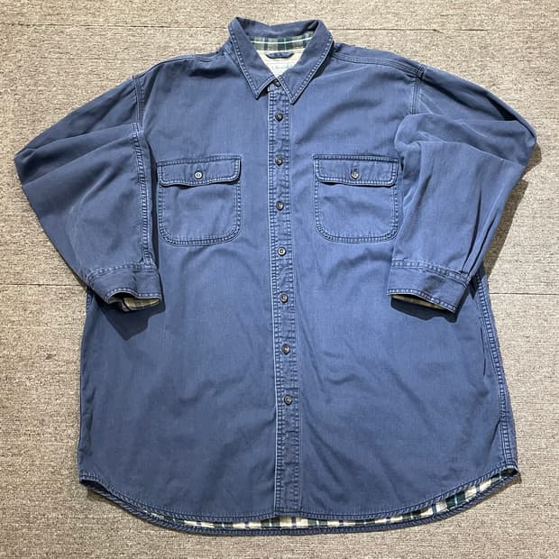 (XL) L.L.Bean 엘엘빈 코튼 워크 셔츠 